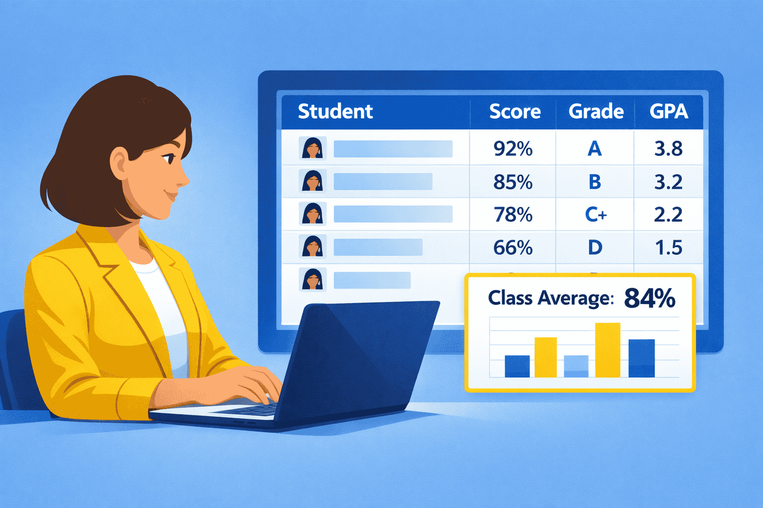 How to Grade an Entire Class in 15 Minutes?