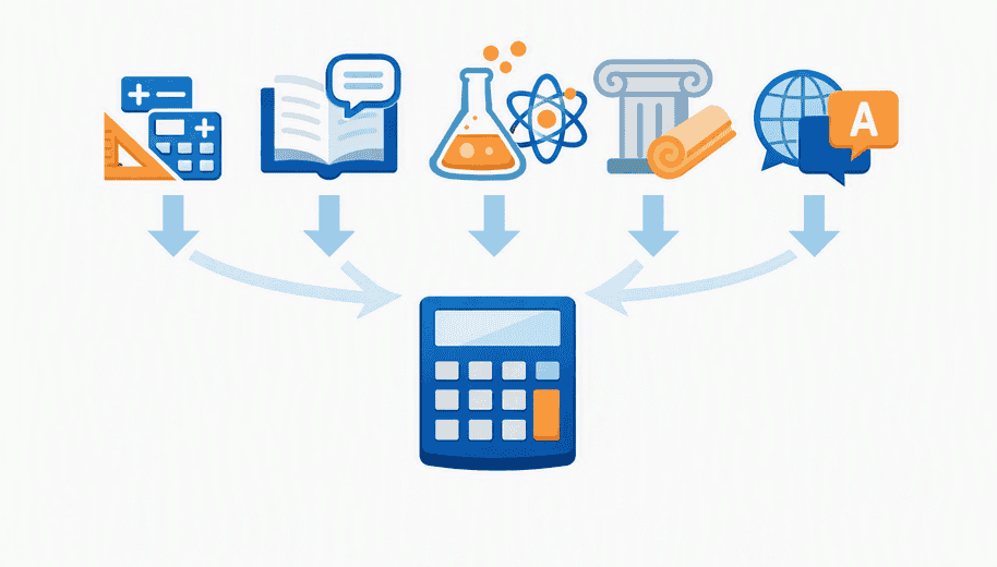 steps to calculate gpa